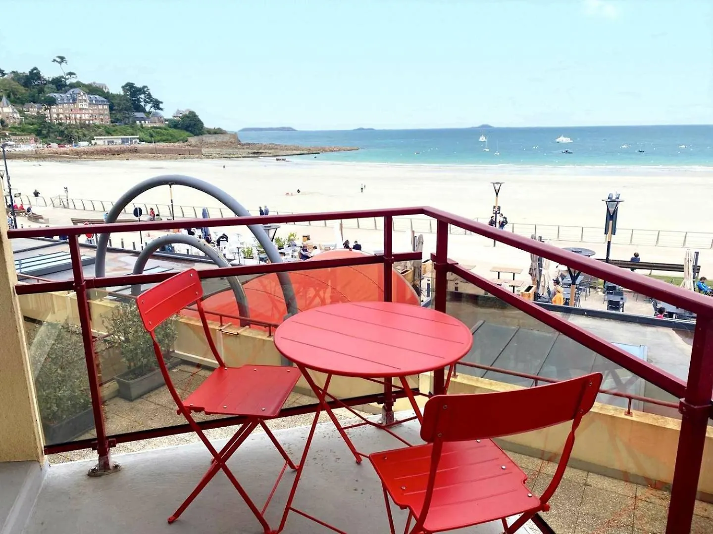 Appartement Avec Vue Mer Exceptionnelle Plage De Trestraou A Perros-Guirec - Ref 510 Apartmán