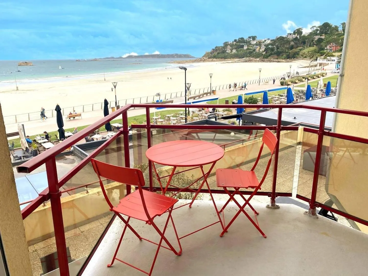 Apartmán Appartement Avec Vue Mer Exceptionnelle Plage De Trestraou A Perros-Guirec - Ref 510 Francie